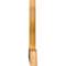 Ekena Millwork Portland Rough Sawn Timber Gable Bracket, Western Red Cedar, 36"W x 19"H x 2"D x 4"F, 13/12 Pitch GBW036X19X0204POR00RWR - alternate 5